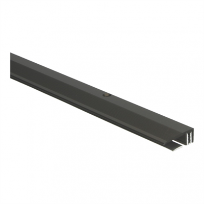 Kuberit Profiel stop brons ALU hoogte 7-18mm schro