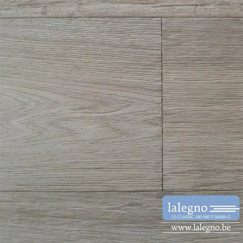 Lalegno Atelier Eik gekliefd onbehandeld licht ger