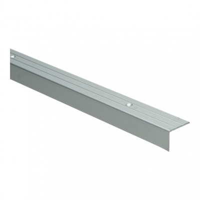 Profiel hoek zilver ALU 20x24,5mm schroef 2700mm -