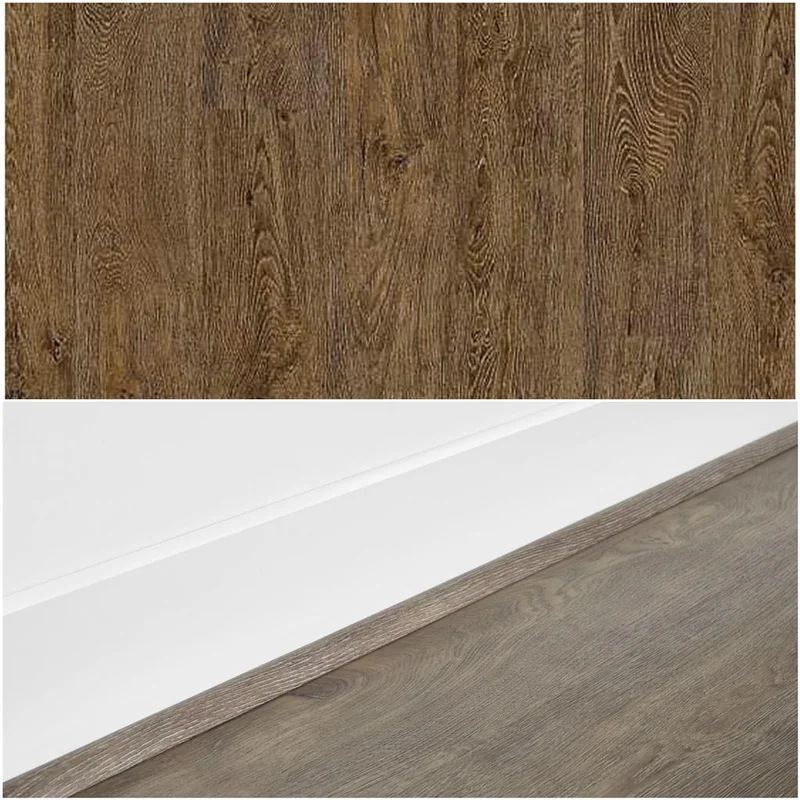 COREtec Plint Kwadrant jasper oak PVC-folie 18x18x