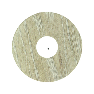 Rozet zelfklevend verouderd eik natuur 17mm 10st -