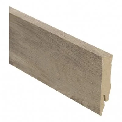 Plint Recht country oak green MDF-folie 14x70x2400