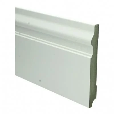 Plint Renaissance schilder RAL9010 wit MDF-gelakt