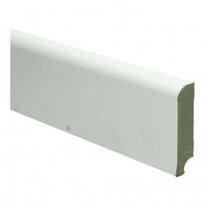 Plint Koloniaal schilder RAL9010 wit MDF-gelakt 18