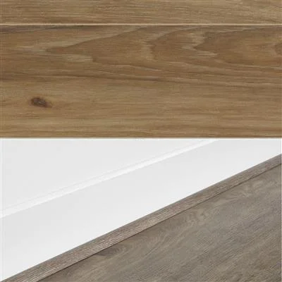 COREtec Plint Kwadrant ocala walnut 87 PVC-folie 1