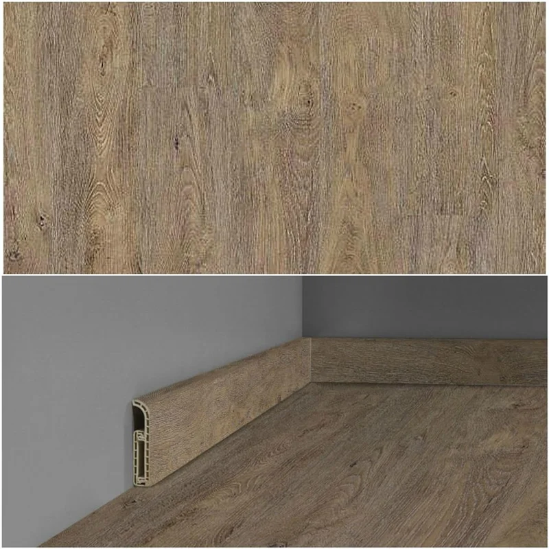 COREtec Plint Hoog great northern oak PVC-folie 16