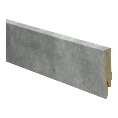 Plint Recht jazz grey MDF-folie 14x70x2400mm - Stu
