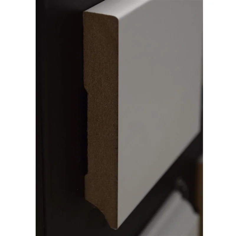 Co-Pro Plint Recht amsterdam wit RAL 9010 MDF gela