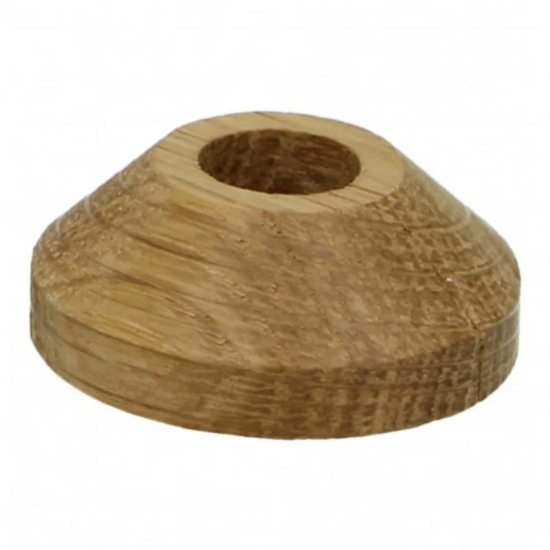 Rozet eik olie natuur 16mm - Stuk