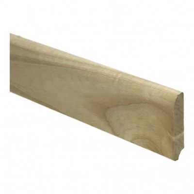 Plint Koloniaal essen onbehandeld massief 22x58mm