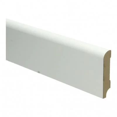 Plint Koloniaal schilder RAL9010 wit MDF-gelakt 15