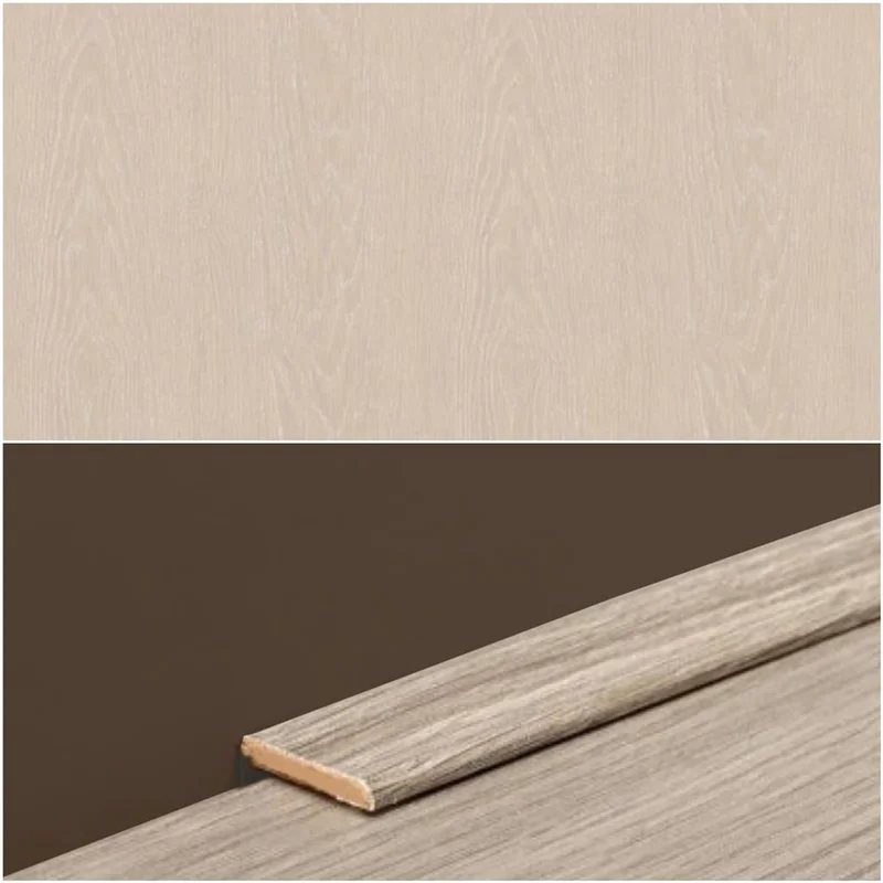 Plint Lat xenon MDF-folie 5x24x2400mm - Stuk
