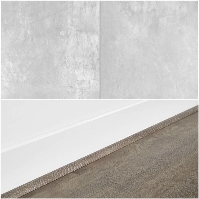 COREtec Plint Kwadrant columba PVC-folie 18x18x240
