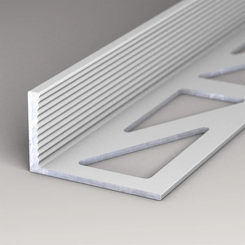ThysFloor Profiel hoek naturel ALU hoogte 12,5mm 2