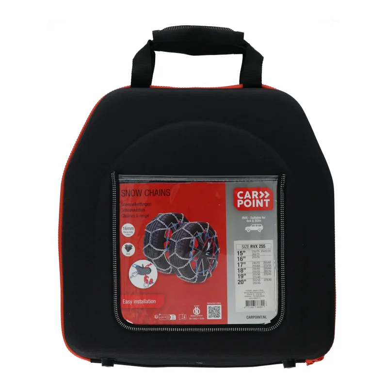 16mm Sneeuwkettingen Maat 255/55 R18 Sneeuwkettingen 16 Mm Voor SUV's En Campers – Geschikt Voor Bandenmaat 255/55 R18 | Met Handmatig Spansysteem En Goedgekeurd Door TÜV & ONORM Pewag Snox Pro 16mm Sneeuwkettingen Maat 255/55 R18 Sneeuwkettingen 16 Mm Voor SUV's En Campers – Geschikt Voor Bandenmaat 255/55 R18 | Met Handmatig Spansysteem En Goedgekeurd Door TÜV & ONORM Pewag Snox Pro