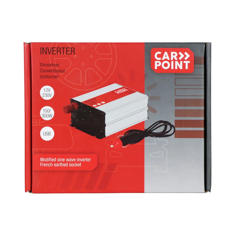 LncBoc 1000W Omvormer DC 12V Naar AC 220V 240V - 3-in-1 Autolader Met Sigarettenaansteker En Stopcontact