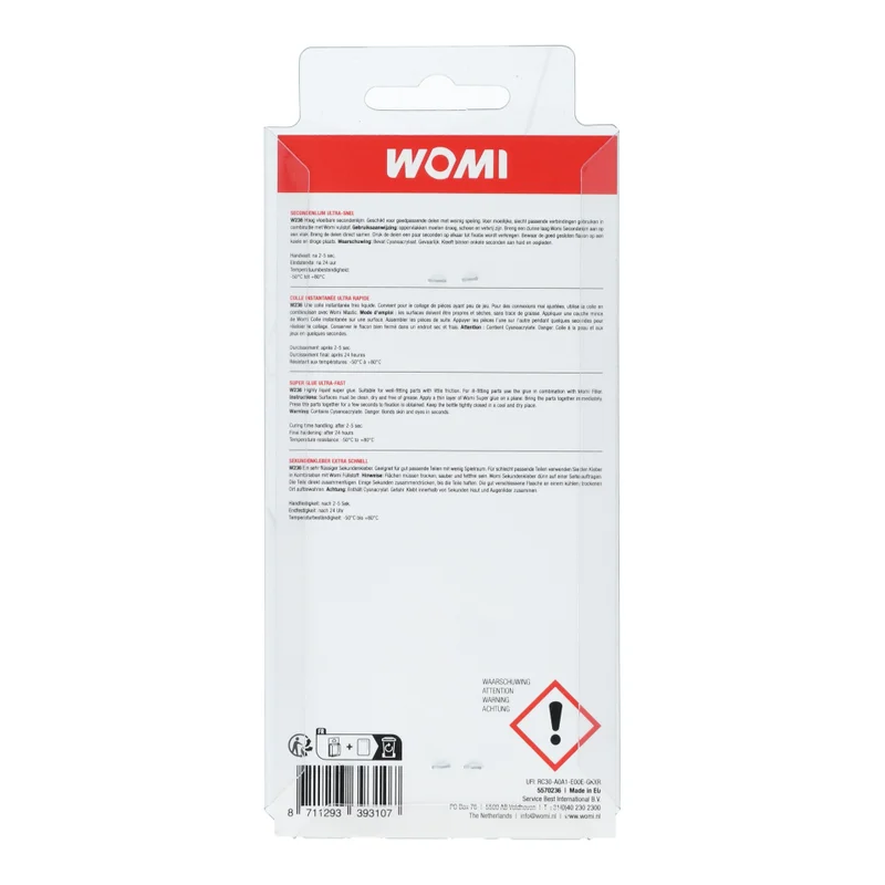 Womi W236 Super Glue Ultra Fast 5ml | Valma