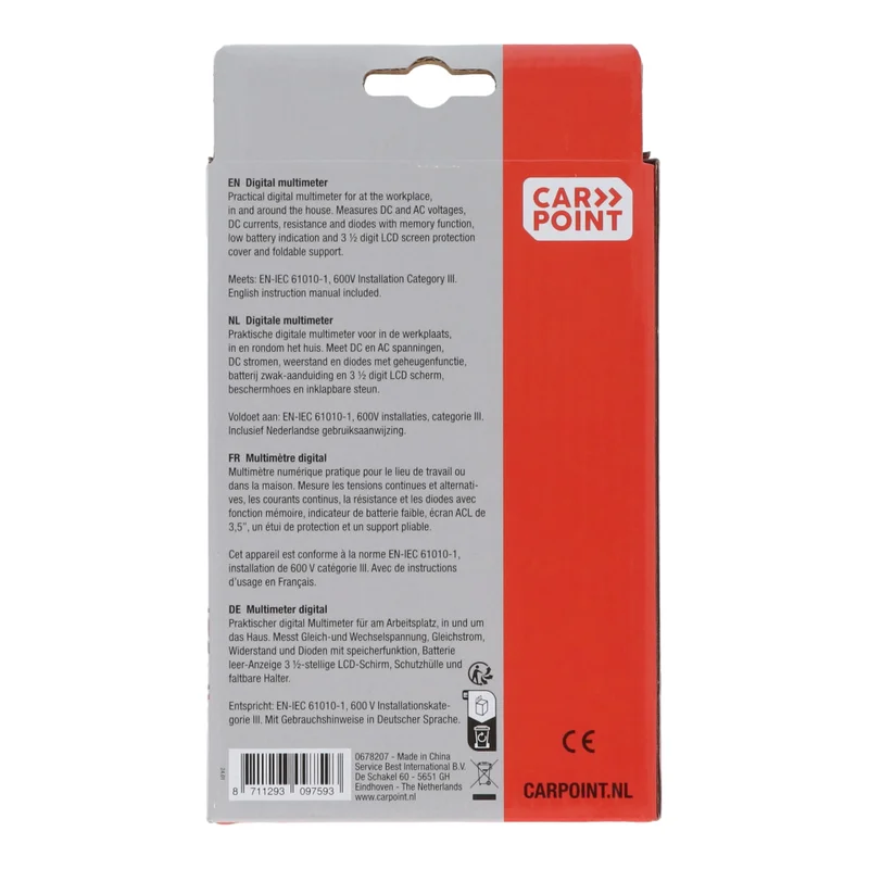 Carpoint Digitales Multimeter | Valma