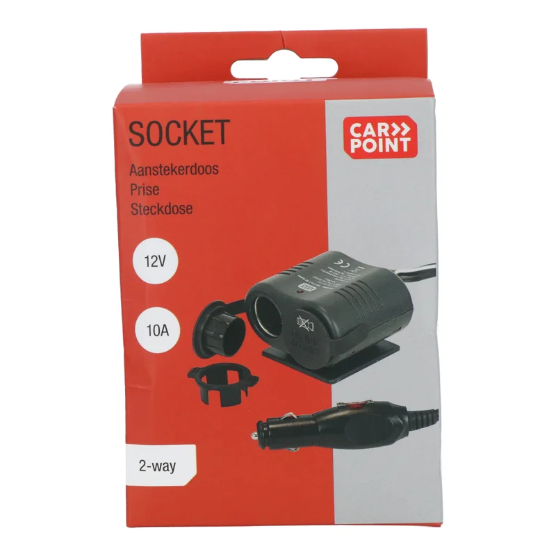 Carpoint 12V Zweifachtsteckdose 10A | Carpoint