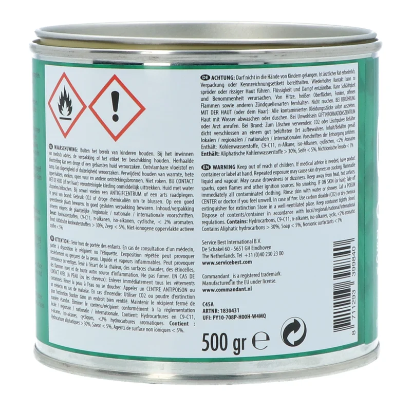 Commandant Cleaner 4 500gr | Valma