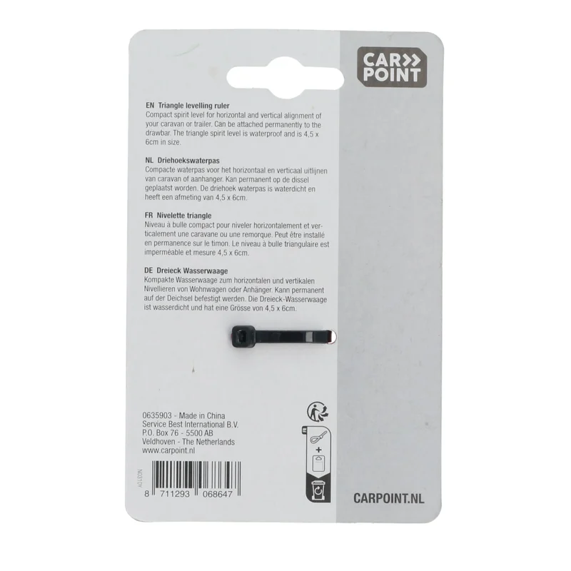 Carpoint Niveau à bulle triangulaire Carpoint | Protecton