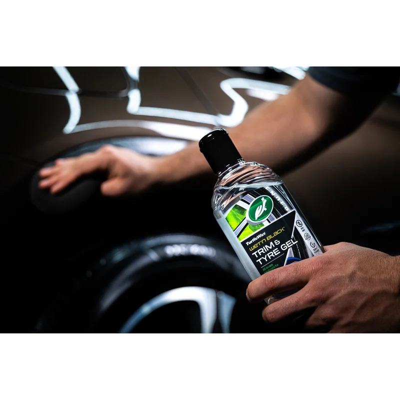 Turtle Wax 53165 Wet N Black Tyre & Trim gel 300ml | Command
