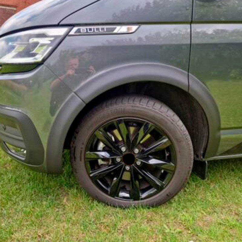 Enjoliveurs De Passage De Roue Pour Volkswagen Transporter T6.1 2020-2022 - Noir Mat, Set 10 Pièces - 14