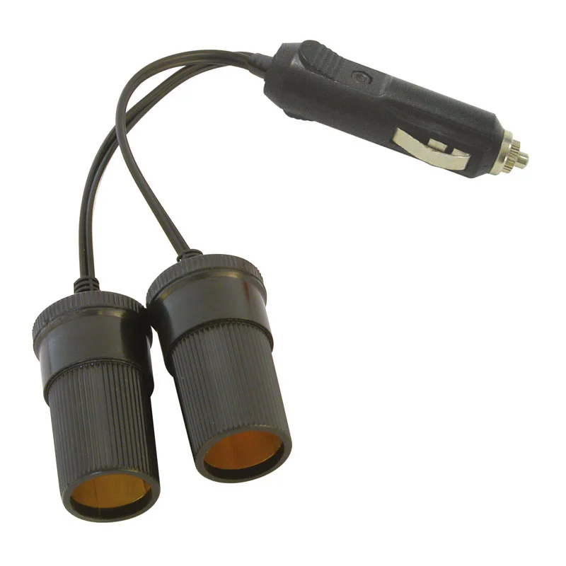Carpoint Dubbele Contactdoos Sigarettenaansteker 2x12/24V 5A