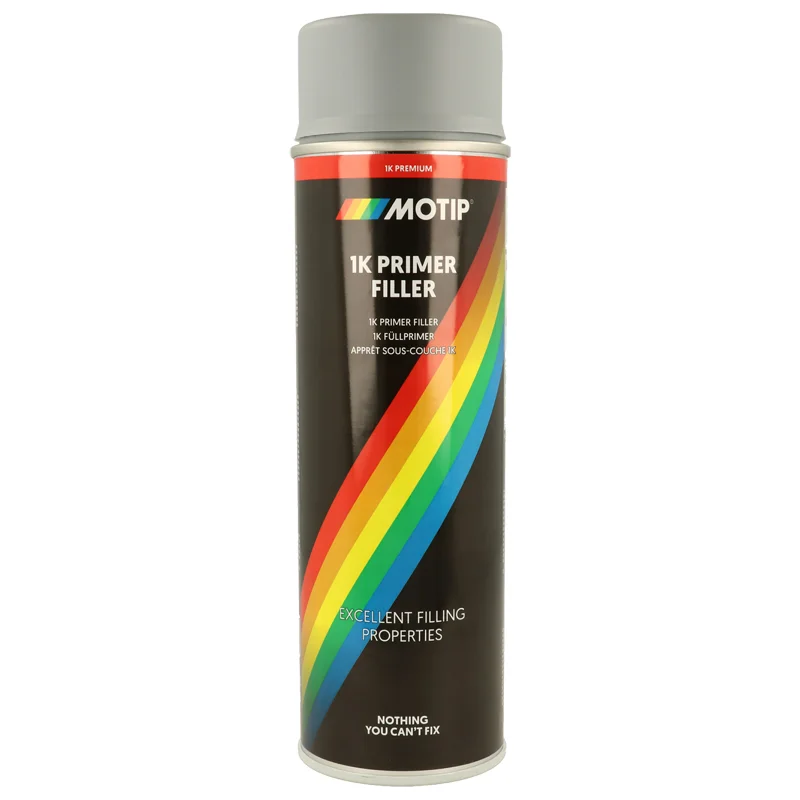Motip 1K Primer Vuller - Grijs - 500ml