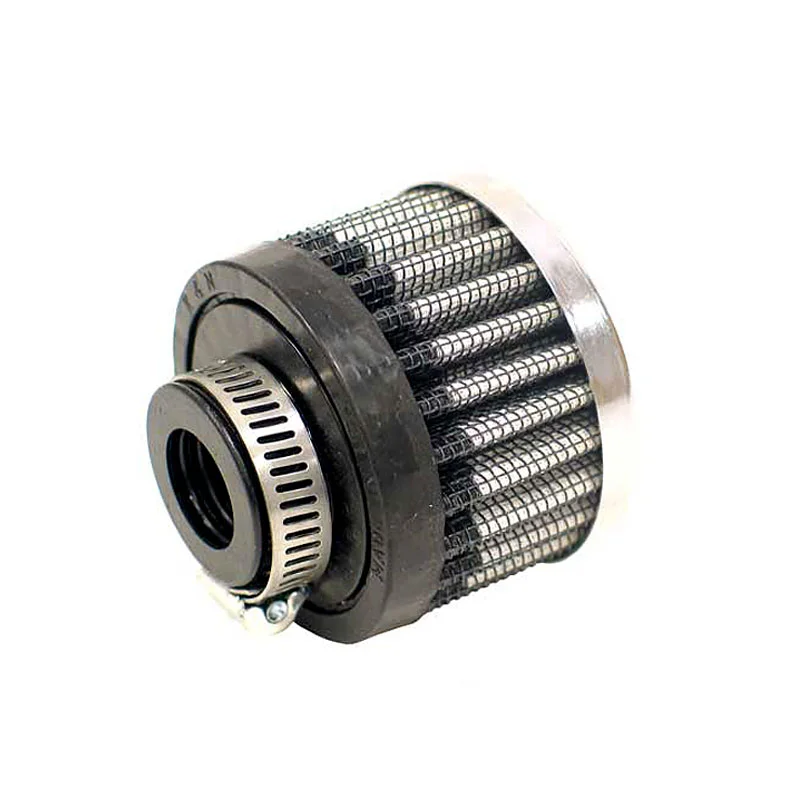 K&N Carterontluchtingsfilter - rubber onderplaat - 16mm aansluiting (62-1340)