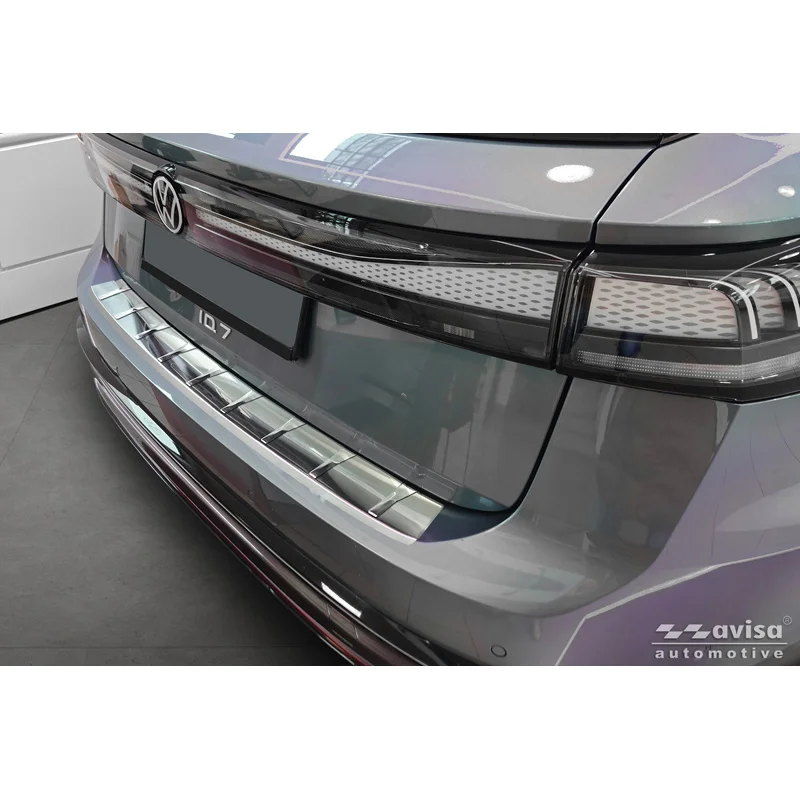 Avisa RVS Achterbumperprotector passend voor Volkswagen ID.7 Tourer 2024- - Zilver