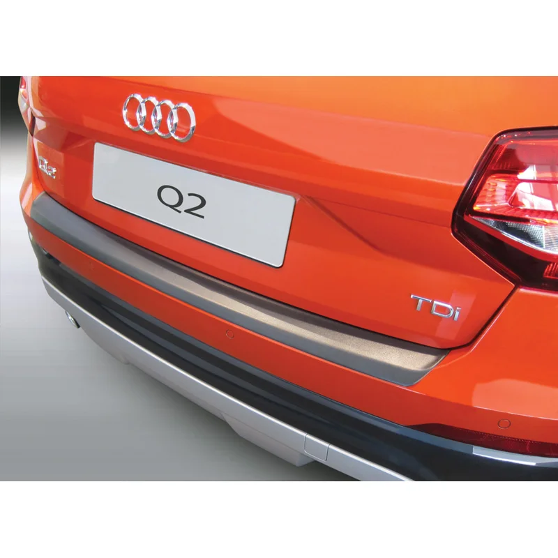 RGM ABS Achterbumper beschermlijst passend voor Audi Q2 & SQ2 11/2016- Zwart