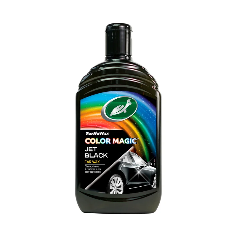 Turtle Wax 52708 Color Magic - Jet Black Car Polish 500ml