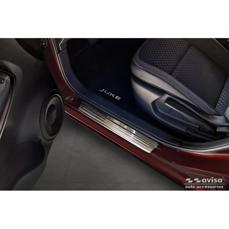 Avisa RVS Instaplijsten passend voor Nissan Juke II (F16) 2019- 'Lines' - 4-delig