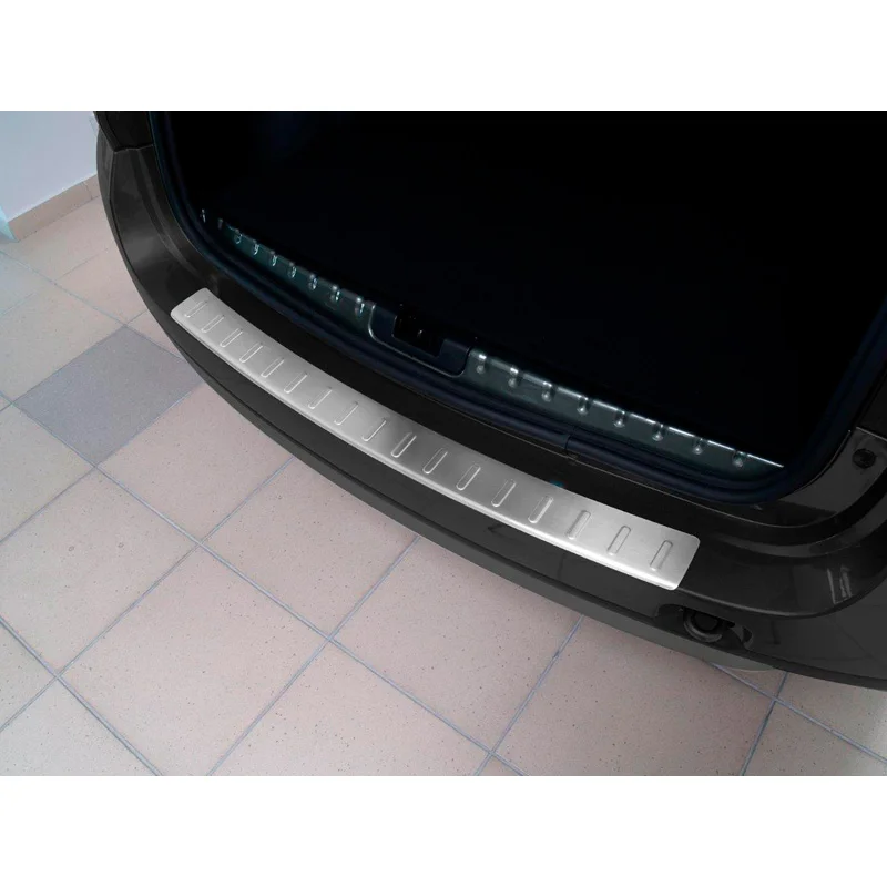 Avisa RVS Achterbumperprotector passend voor Dacia Duster 2010-2017 - Zilver