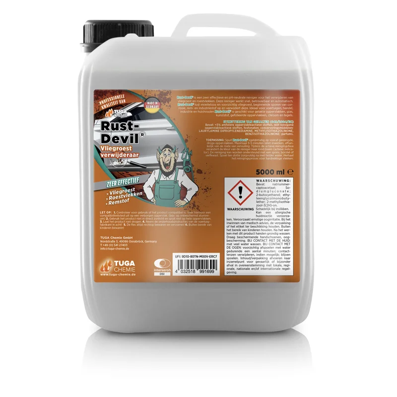 Tuga Chemie Tugarex Rust-Devil Vliegroestverwijderaar – 5000ml