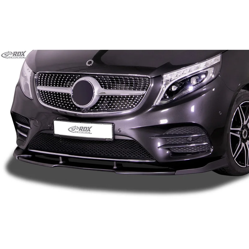 RDX Voorspoiler Vario-X passend voor Mercedes V-Klasse W447 AMG-Line 2014-2019 & FL 2019- (PU)