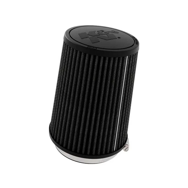 K&N Universeel Dryflow Zwart Luchtfilter Conisch 102mm aansluiting, 137mm onder, 114mm top, 178mm hoogte (RU-3116HBK)