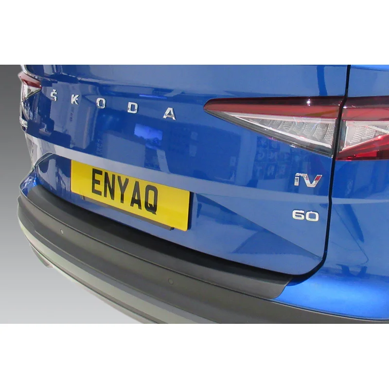 RGM ABS Achterbumper beschermlijst passend voor Skoda Enyaq iV 2020- excl. Coupe Zwart