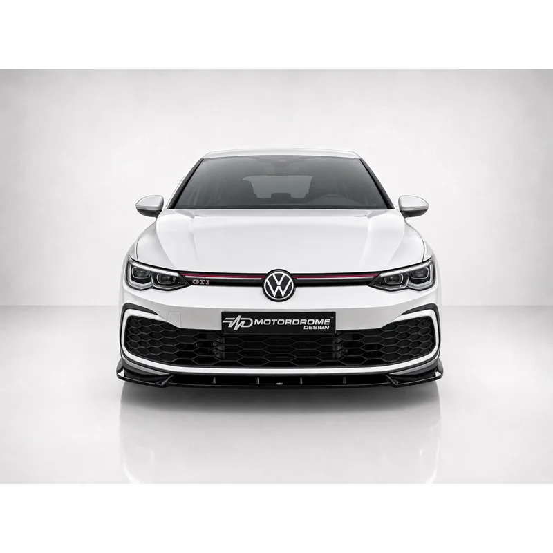 Motordrome Voorspoiler passend voor Volkswagen Golf VIII (CD1) GTI/ R-Line 2020- (ABS)