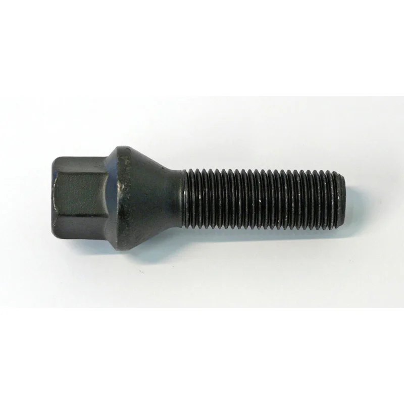 H&R Wielbout konisch M14x1.50 - Lengte 60mm - Zwart