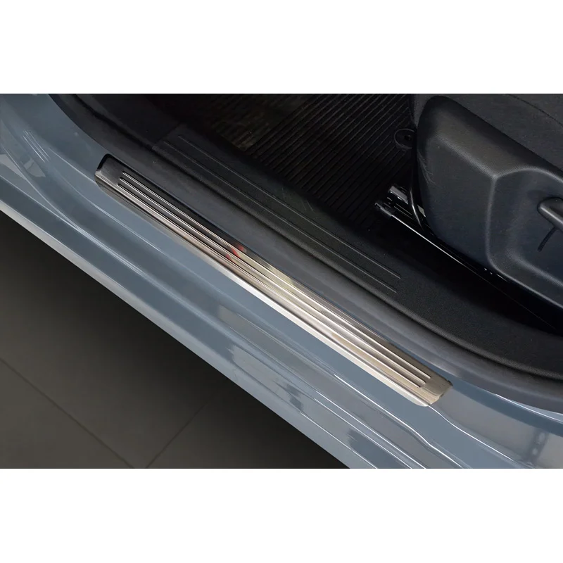 Avisa RVS Instaplijsten passend voor Opel Corsa F HB incl. e-Corsa 2019-2023 & FL 2023- 'Lines' - 4-delig