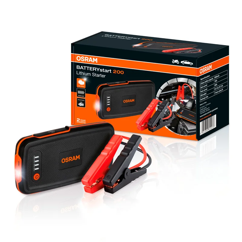Osram BATTERYstart 200 – Jumpstarter/Powerbank