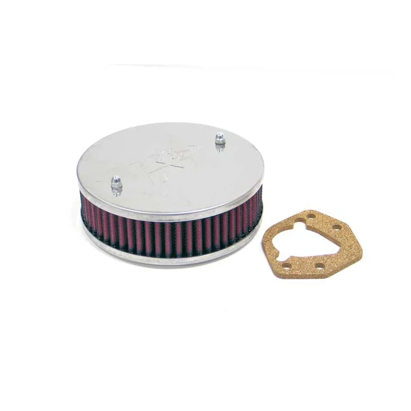 K&N carburateur luchtfilter rond passend voor Stromberg 175-CD, diameter 150 mm, Montagehoogte 45mm (56-9355)
