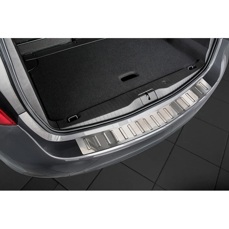 Avisa RVS Achterbumperprotector passend voor Opel Meriva B 2010-2013 & 2013- - Zilver