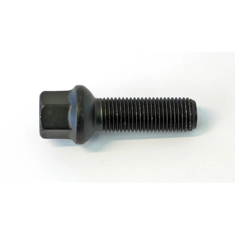 H&R Wielbout bolkonisch R14 M14x1.50 - Lengte 65mm - Zwart