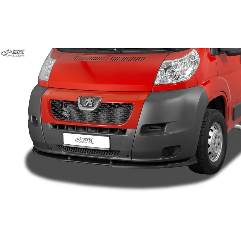 RDX Voorspoiler Vario-X passend voor Peugeot Boxer / Fiat Ducato/ Citroën Jumper 2006-2014 (zonder wielkastverbreders) (PU)