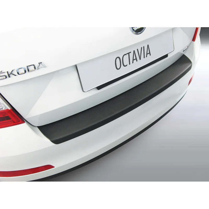 RGM ABS Achterbumper beschermlijst passend voor Skoda Octavia III 5 deurs 2013-2017 Zwart