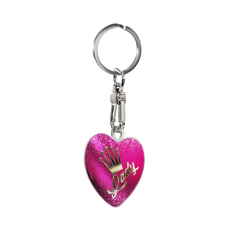 Avisa RVS sleutelhanger - Lady Heart