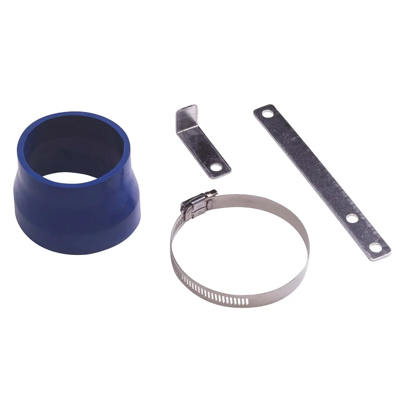 AutoStyle Luchtfilter Accessoireset – Aansluitrubber 68>76mm/Slangenklem/Metalen strip
